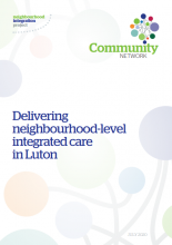 Delivering neighbourhood-level integrated care in Luton